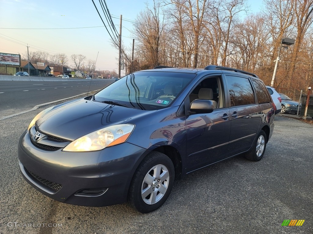 2006 Sienna LE - Nautical Blue Metallic / Stone Gray photo #7
