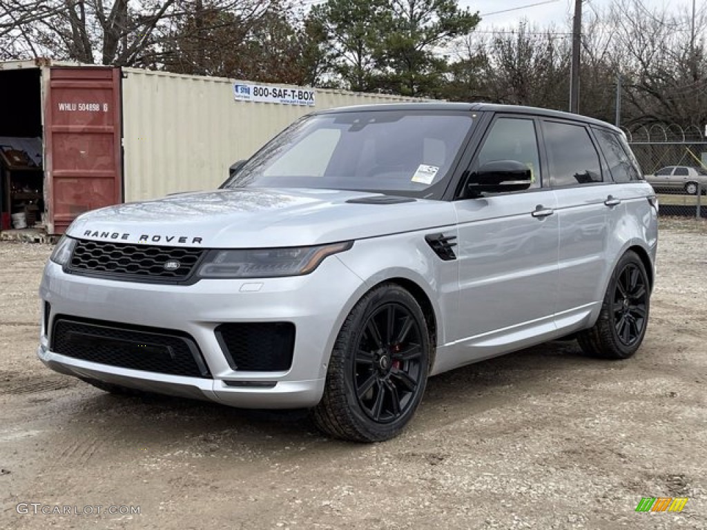 2021 Range Rover Sport HST - Hakuba Silver Metallic / Ebony photo #2