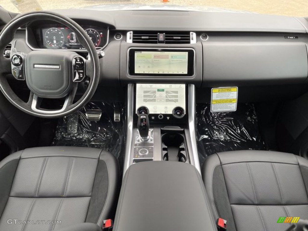 2021 Land Rover Range Rover Sport HST Ebony Dashboard Photo #140803691