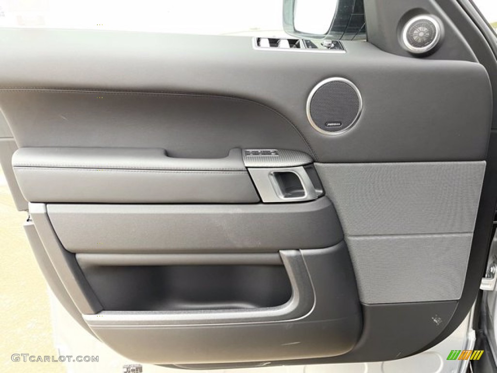 2021 Land Rover Range Rover Sport HST Ebony Door Panel Photo #140803736