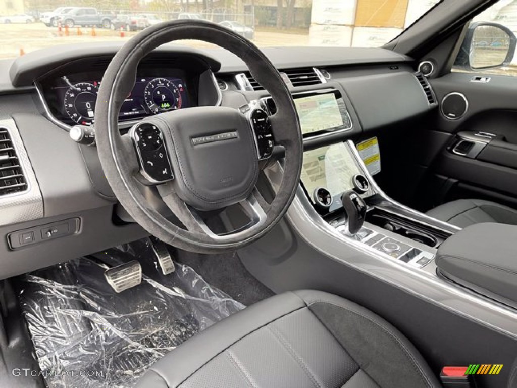 2021 Land Rover Range Rover Sport HST Ebony Dashboard Photo #140803763