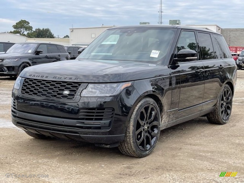 Santorini Black Metallic 2021 Land Rover Range Rover Westminster Exterior Photo #140803883