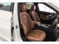 2018 Mercedes-Benz C designo Saddle Brown/Black Interior Front Seat Photo