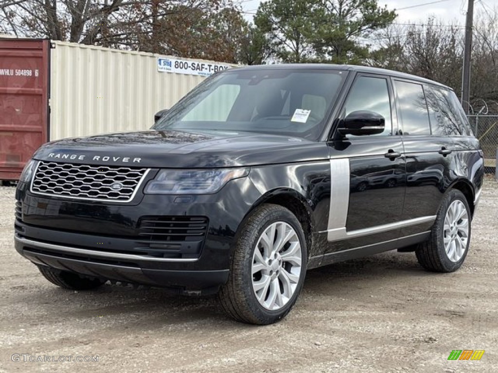 Santorini Black Metallic 2021 Land Rover Range Rover Westminster Exterior Photo #140804060