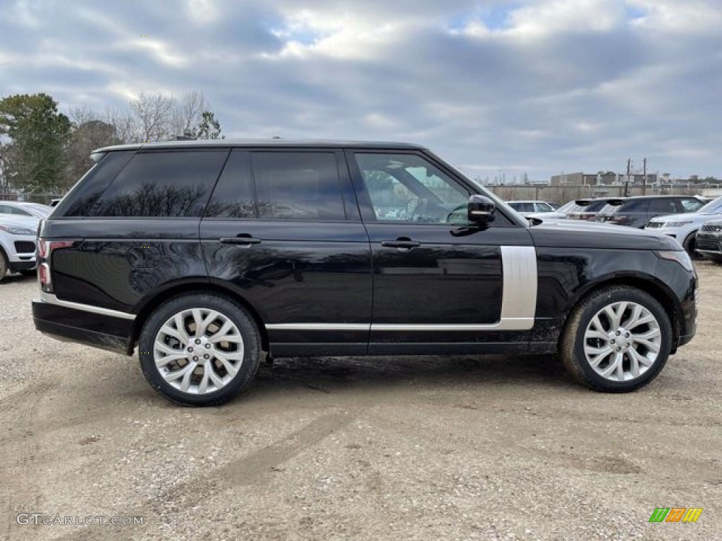 Santorini Black Metallic 2021 Land Rover Range Rover Westminster Exterior Photo #140804075