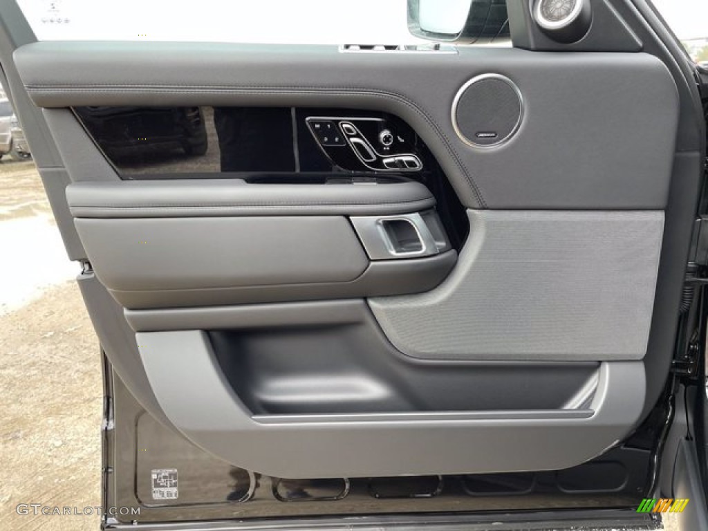 2021 Land Rover Range Rover Westminster Ebony Door Panel Photo #140804090
