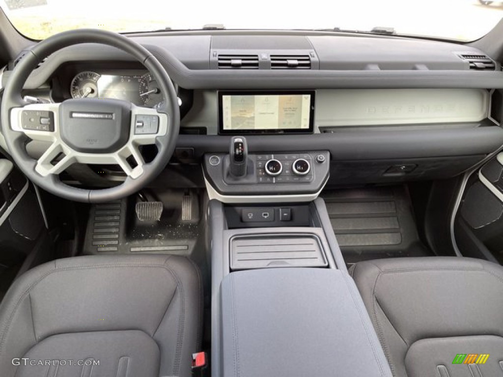 2021 Land Rover Defender 110 Ebony Dashboard Photo #140804276