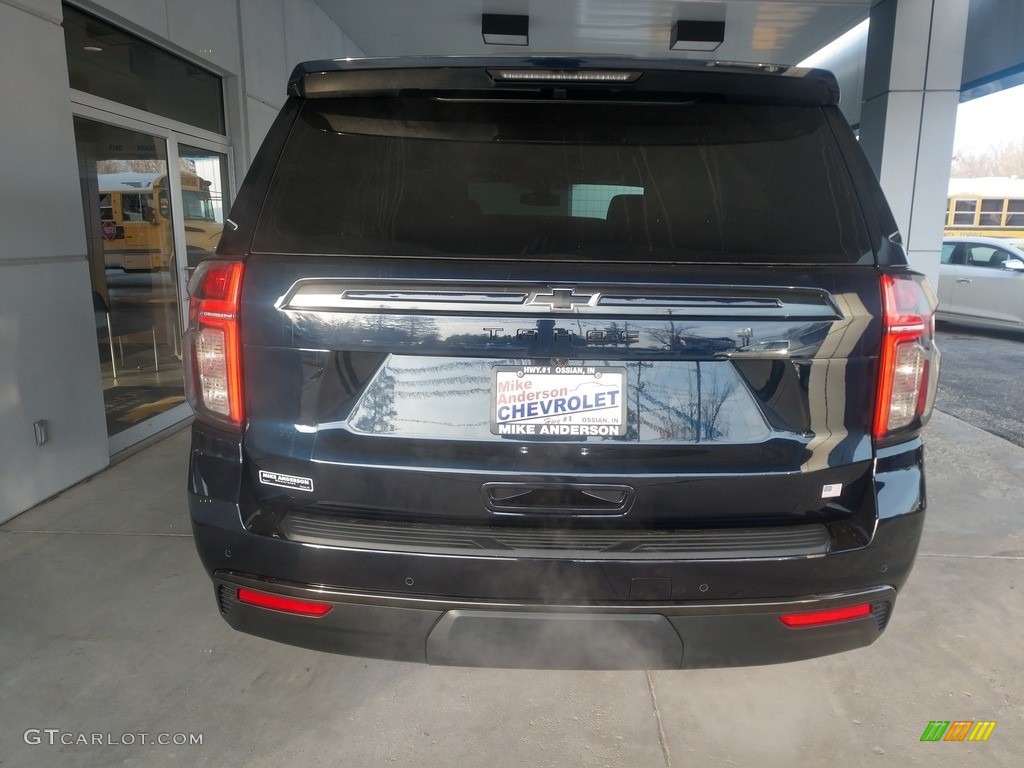 2021 Tahoe Z71 4WD - Midnight Blue Metallic / Gideon/­Very Dark Atmosphere photo #5