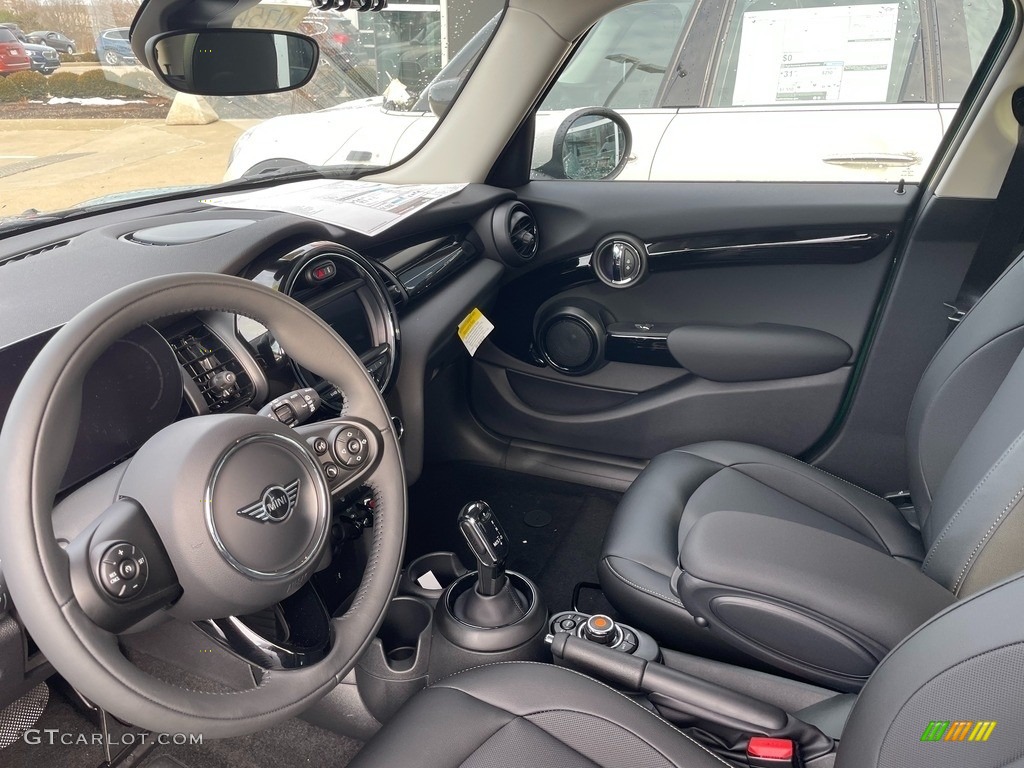 2021 Hardtop Cooper 4 Door - British Racing Green IV Metallic / Carbon Black photo #3