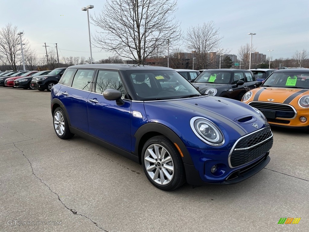 2021 Clubman Cooper S - Starlight Blue Metallic / Carbon Black photo #1