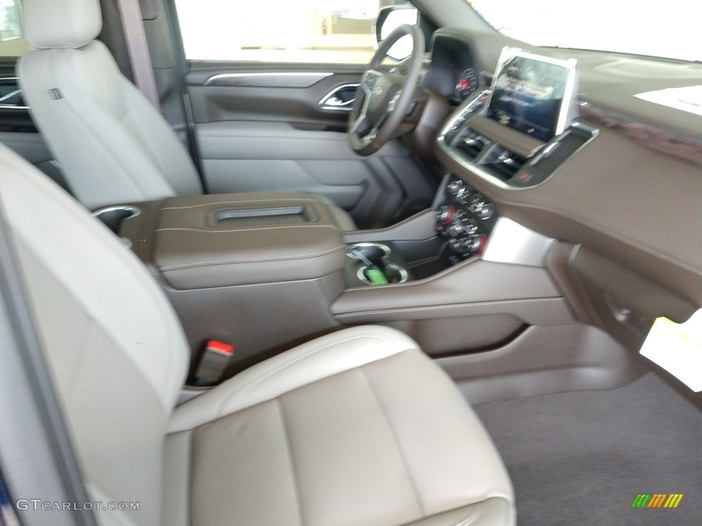 Gideon/­Very Dark Atmosphere Interior 2021 Chevrolet Tahoe Z71 4WD Photo #140805464