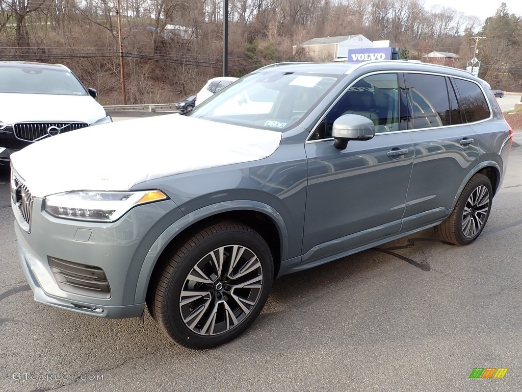 Thunder Gray Metallic 2021 Volvo XC90 T5 AWD Momentum Exterior Photo #140805472