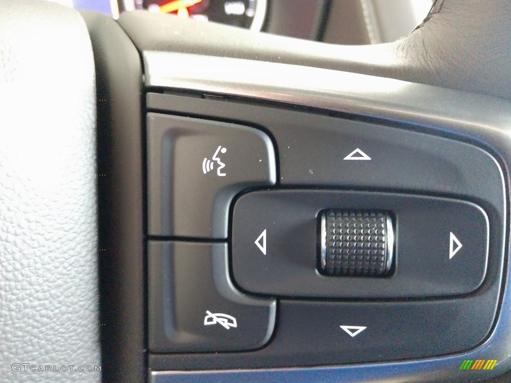 2021 Chevrolet Tahoe Z71 4WD Gideon/­Very Dark Atmosphere Steering Wheel Photo #140805623