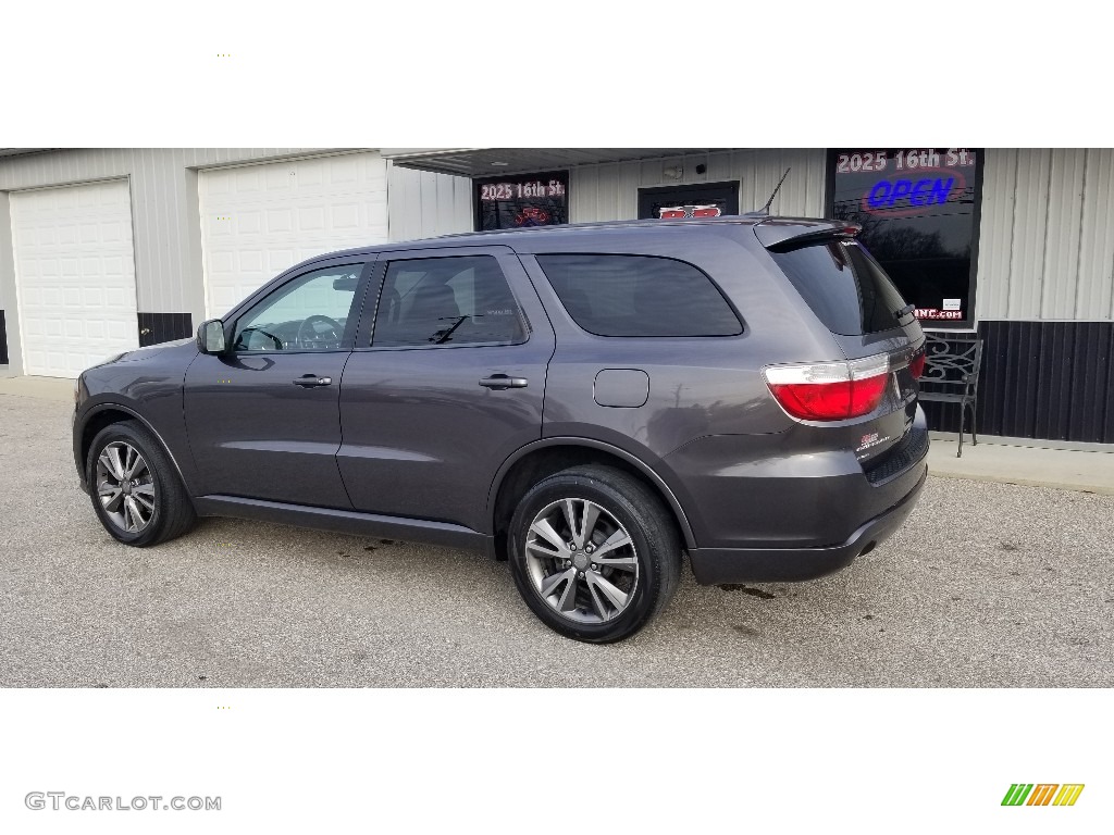 2013 Durango SXT AWD - Maximum Steel Metallic / Dark Graystone/Medium Graystone photo #3