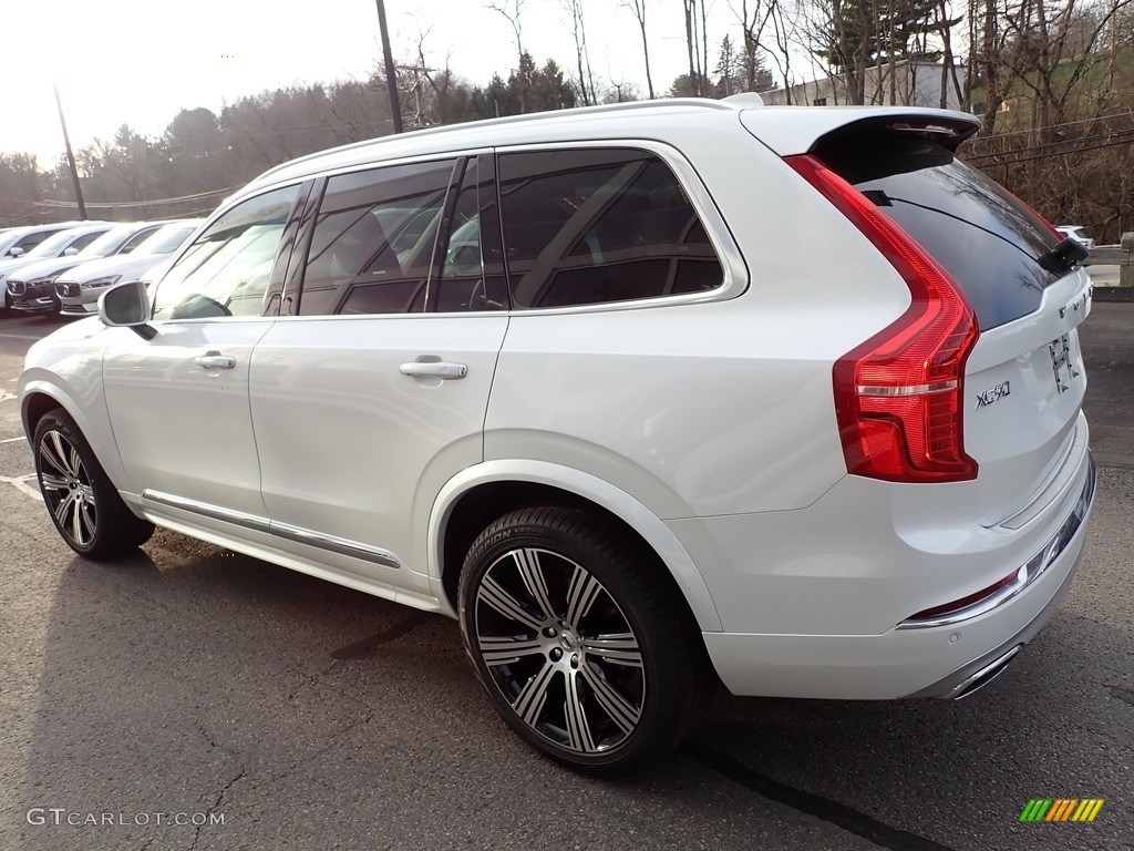 2021 XC90 T6 AWD Inscription - Crystal White Metallic / Charcoal photo #4