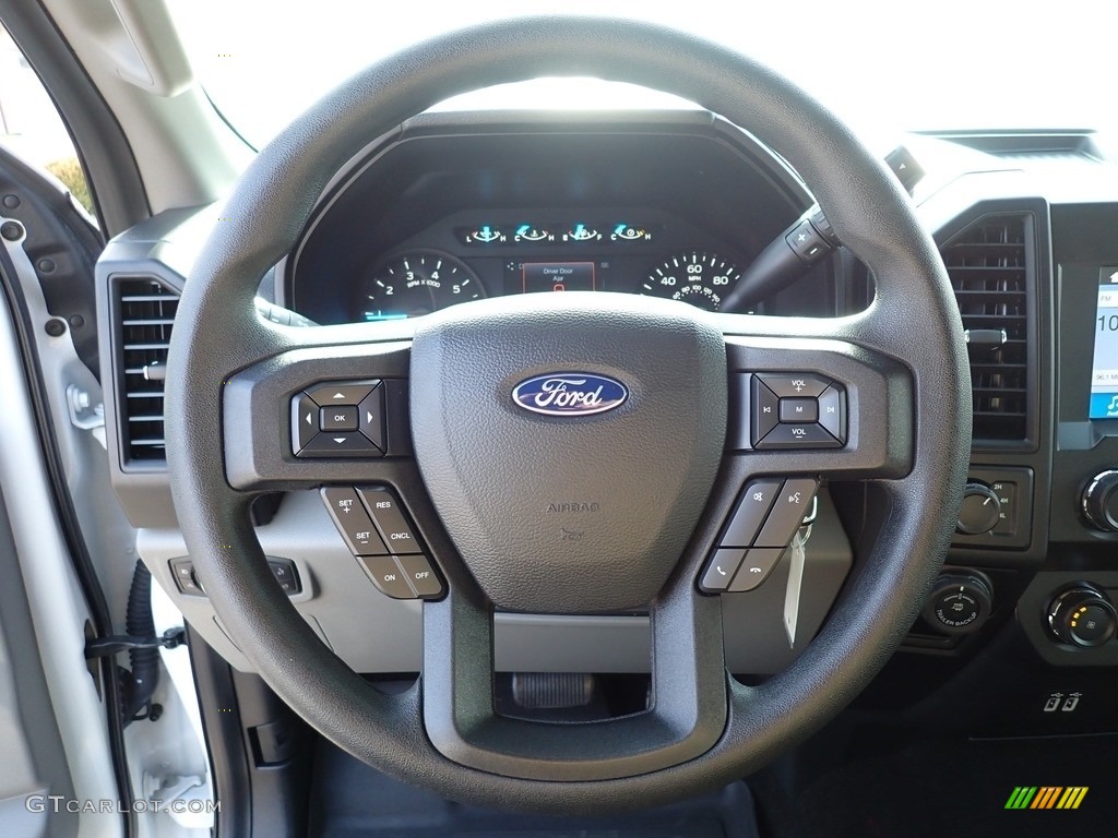 2019 F150 STX SuperCab 4x4 - Oxford White / Earth Gray photo #17