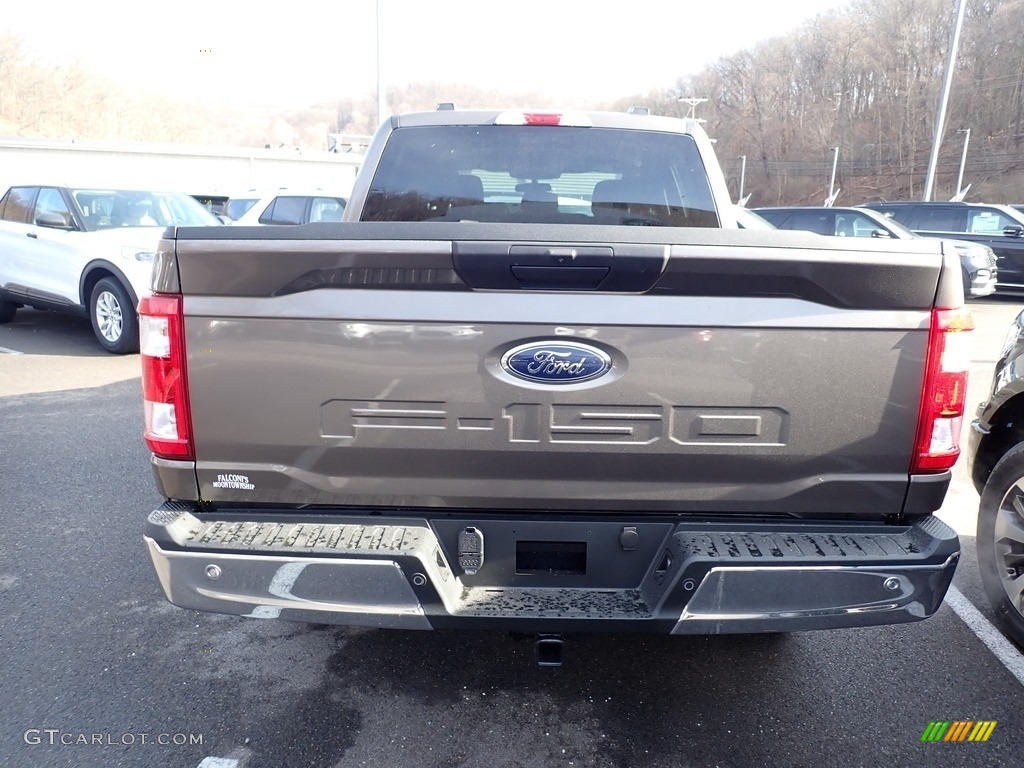 2021 F150 XL SuperCrew 4x4 - Stone Gray / Medium Dark Slate photo #3