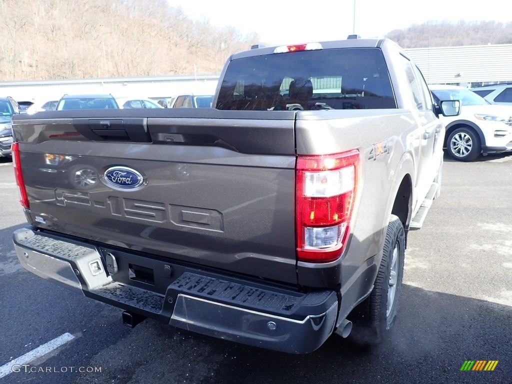 2021 F150 XL SuperCrew 4x4 - Stone Gray / Medium Dark Slate photo #4