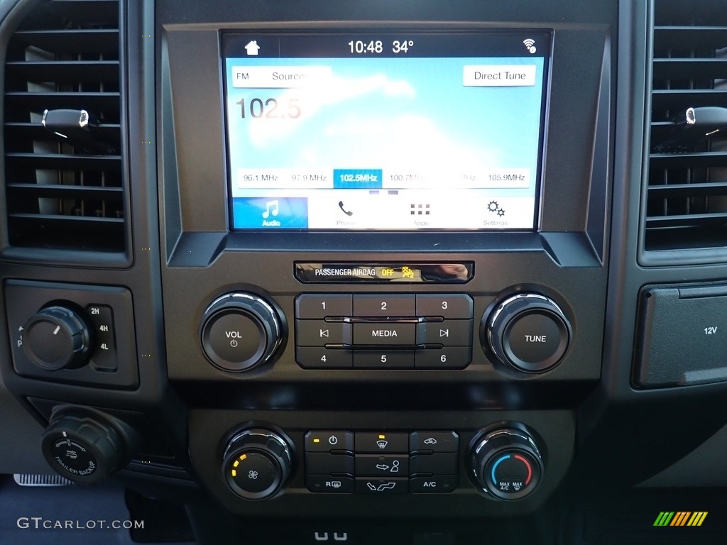 2019 F150 STX SuperCab 4x4 - Oxford White / Earth Gray photo #19