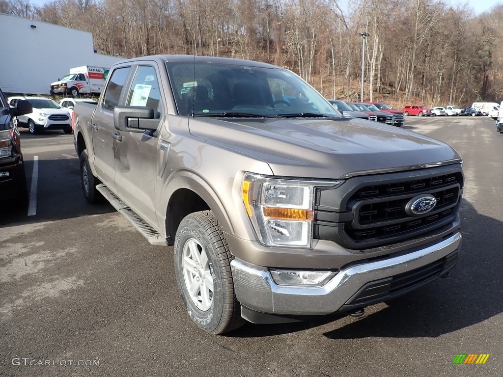 2021 F150 XL SuperCrew 4x4 - Stone Gray / Medium Dark Slate photo #5