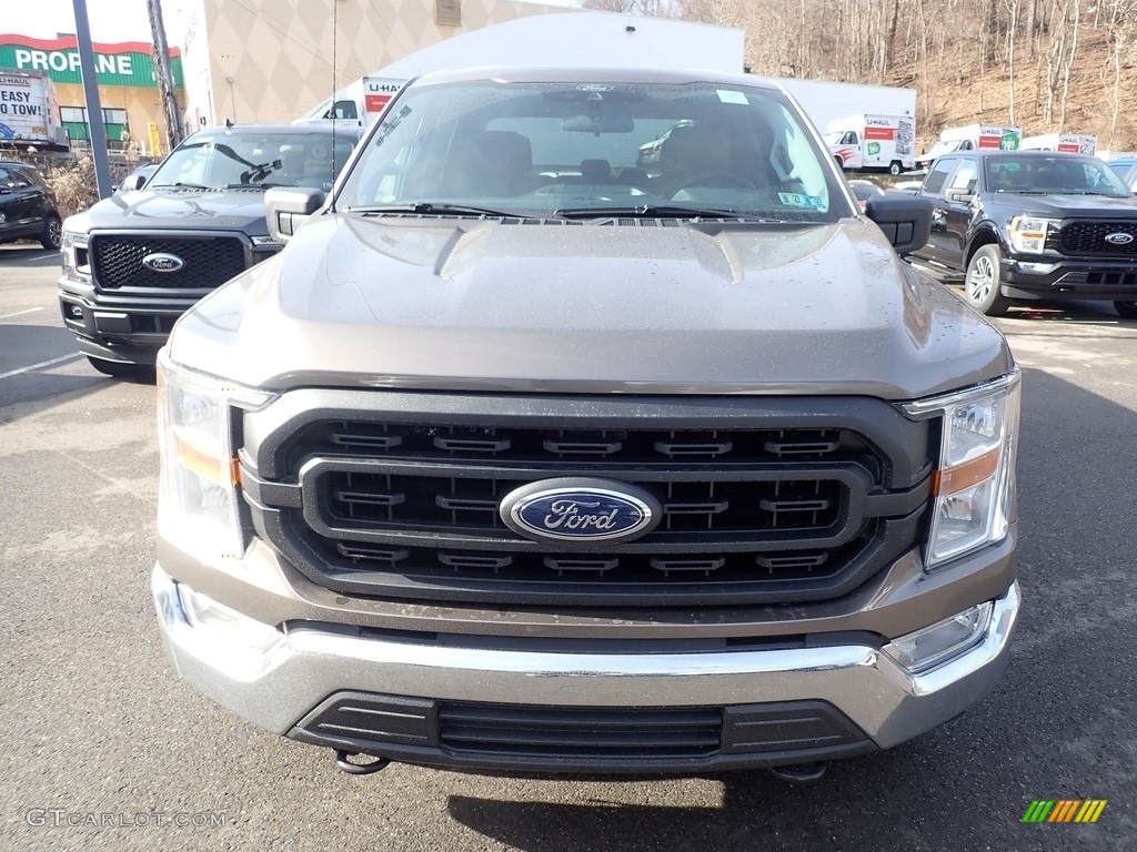 2021 F150 XL SuperCrew 4x4 - Stone Gray / Medium Dark Slate photo #6