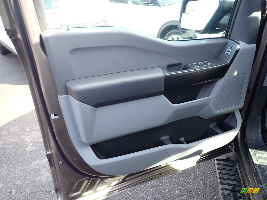 2021 F150 XL SuperCrew 4x4 - Stone Gray / Medium Dark Slate photo #10