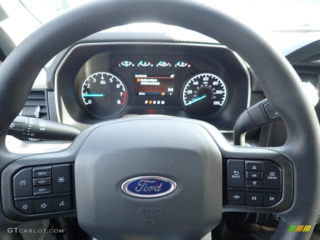 2021 F150 XL SuperCrew 4x4 - Stone Gray / Medium Dark Slate photo #15