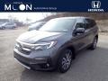 Modern Steel Metallic 2021 Honda Pilot EX AWD