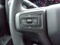 Jet Black Steering Wheel Photo for 2021 Chevrolet Silverado 1500 #140807897