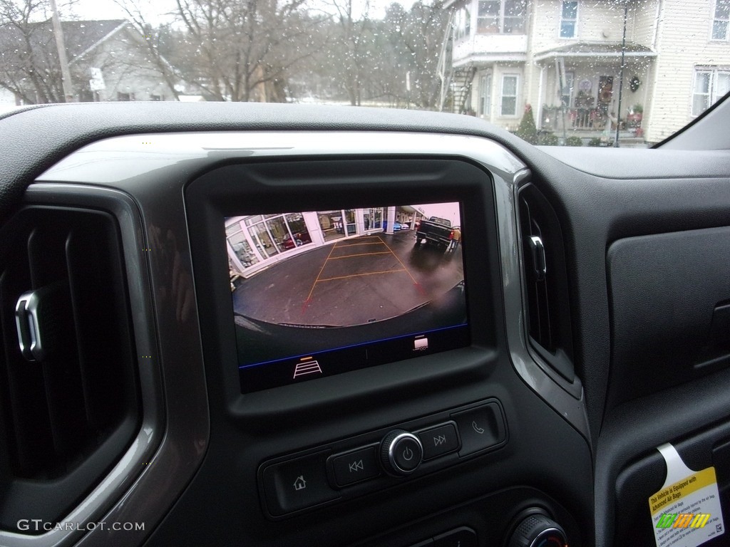 2021 Silverado 1500 Custom Crew Cab 4x4 - Satin Steel Metallic / Jet Black photo #23