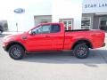 Race Red - Ranger XLT SuperCab 4x4 Photo No. 2
