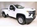 Summit White 2020 Chevrolet Silverado 3500HD Work Truck Regular Cab 4x4