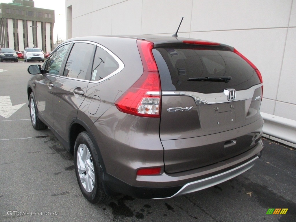 2016 CR-V EX AWD - Kona Coffee Metallic / Beige photo #3