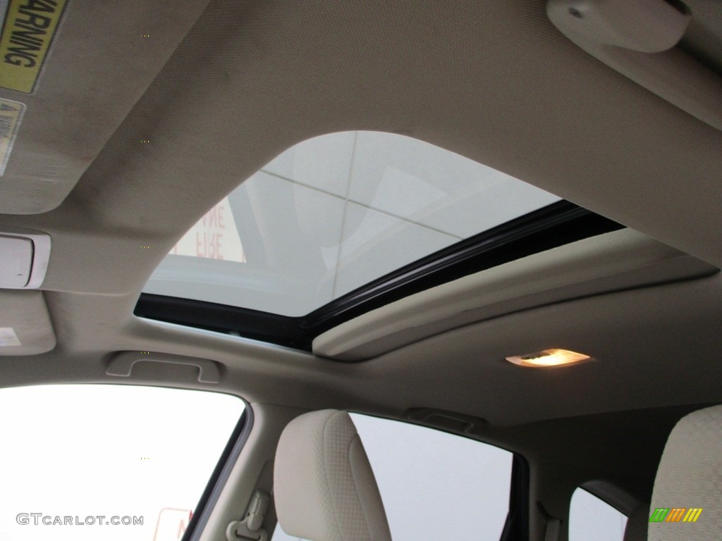2016 CR-V EX AWD - Kona Coffee Metallic / Beige photo #11