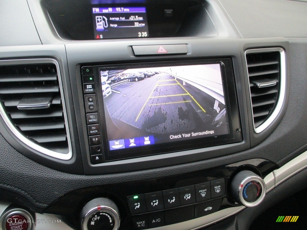 2016 CR-V EX AWD - Kona Coffee Metallic / Beige photo #16