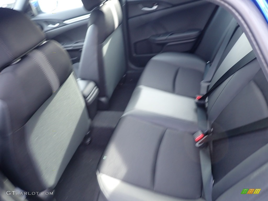 2021 Civic Sport Sedan - Aegean Blue Metallic / Black photo #9