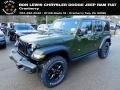 Sarge Green 2021 Jeep Wrangler Unlimited Willys 4x4