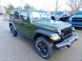 2021 Sarge Green Jeep Wrangler Unlimited Willys 4x4  photo #3