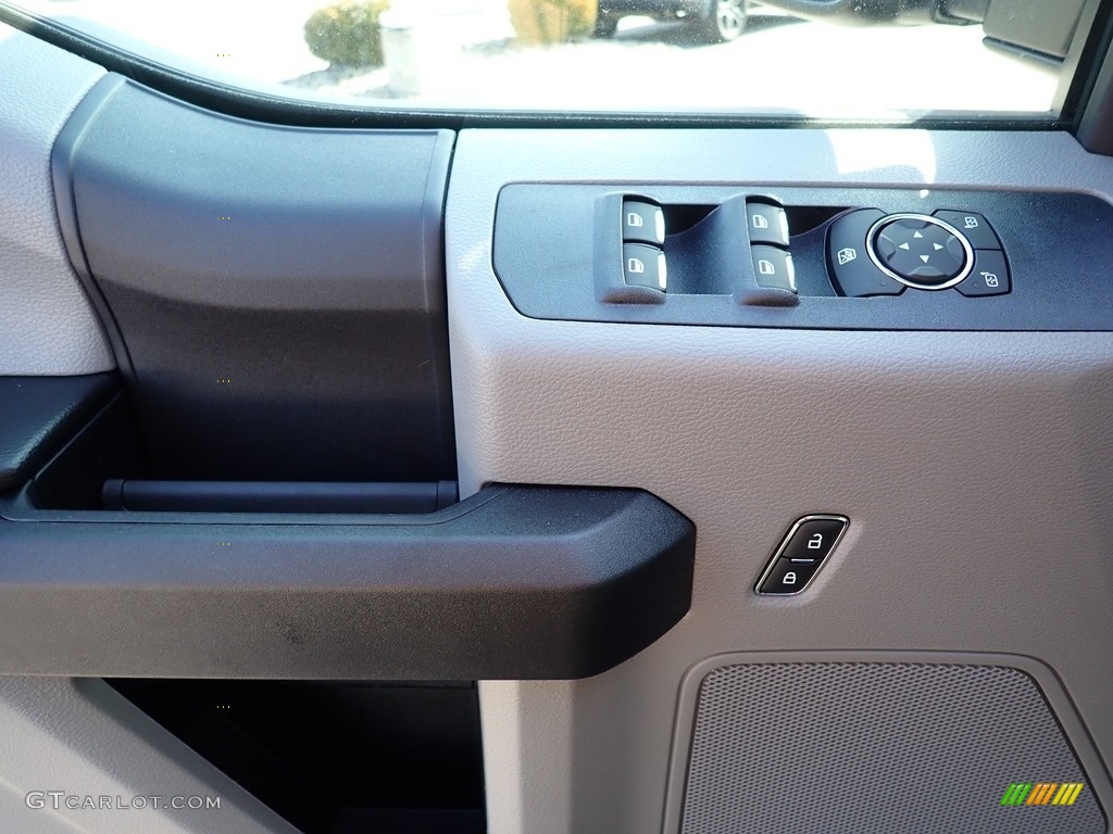 2021 F250 Super Duty XL Crew Cab 4x4 - Iconic Silver / Medium Earth Gray photo #13