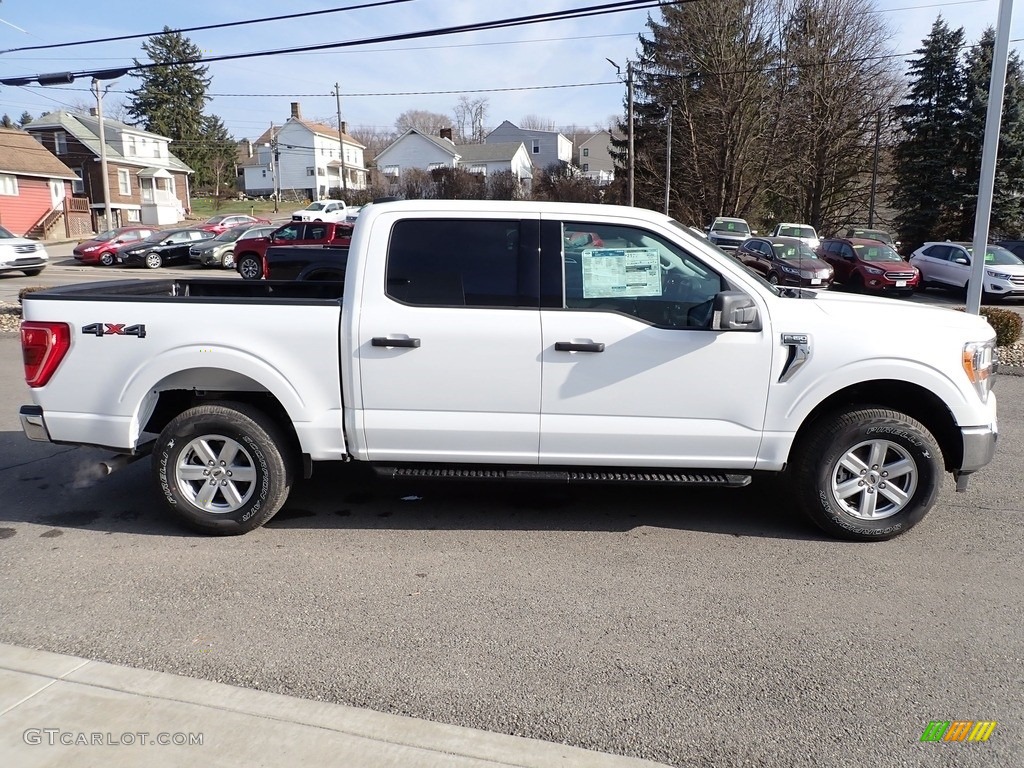 Oxford White 2021 Ford F150 XLT SuperCrew 4x4 Exterior Photo #140809859