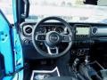Black 2021 Jeep Wrangler Unlimited Sahara 4x4 Dashboard