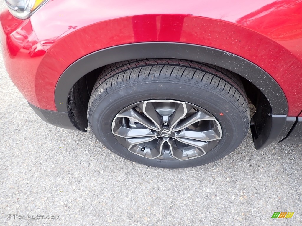 2021 CR-V EX-L AWD - Radiant Red Metallic / Gray photo #2
