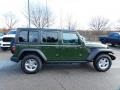 2021 Sarge Green Jeep Wrangler Unlimited Freedom Edition 4x4  photo #4