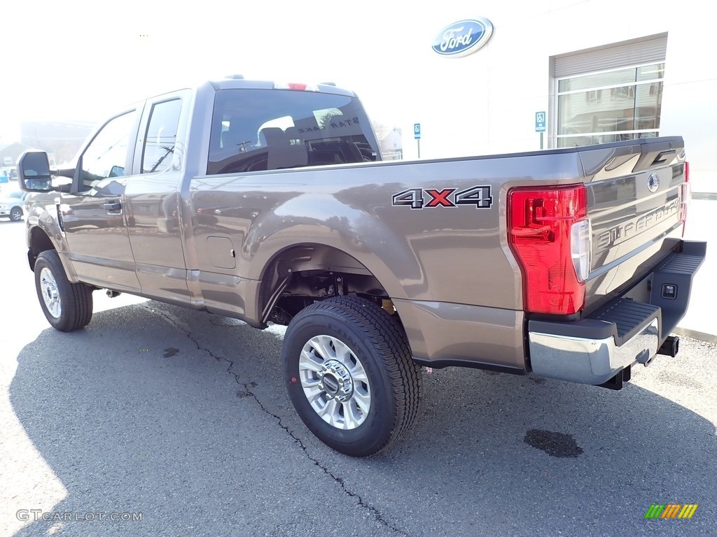 2021 F350 Super Duty XL SuperCab 4x4 - Stone Gray / Medium Earth Gray photo #3