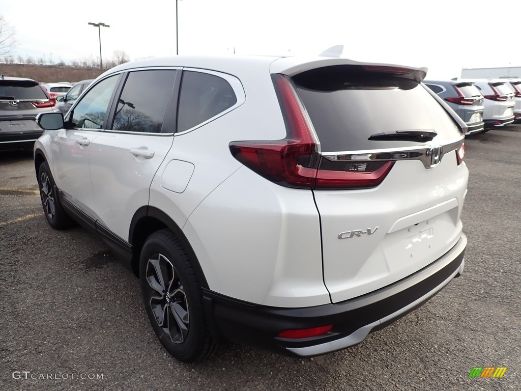 2021 CR-V EX-L AWD - Platinum White Pearl / Ivory photo #2