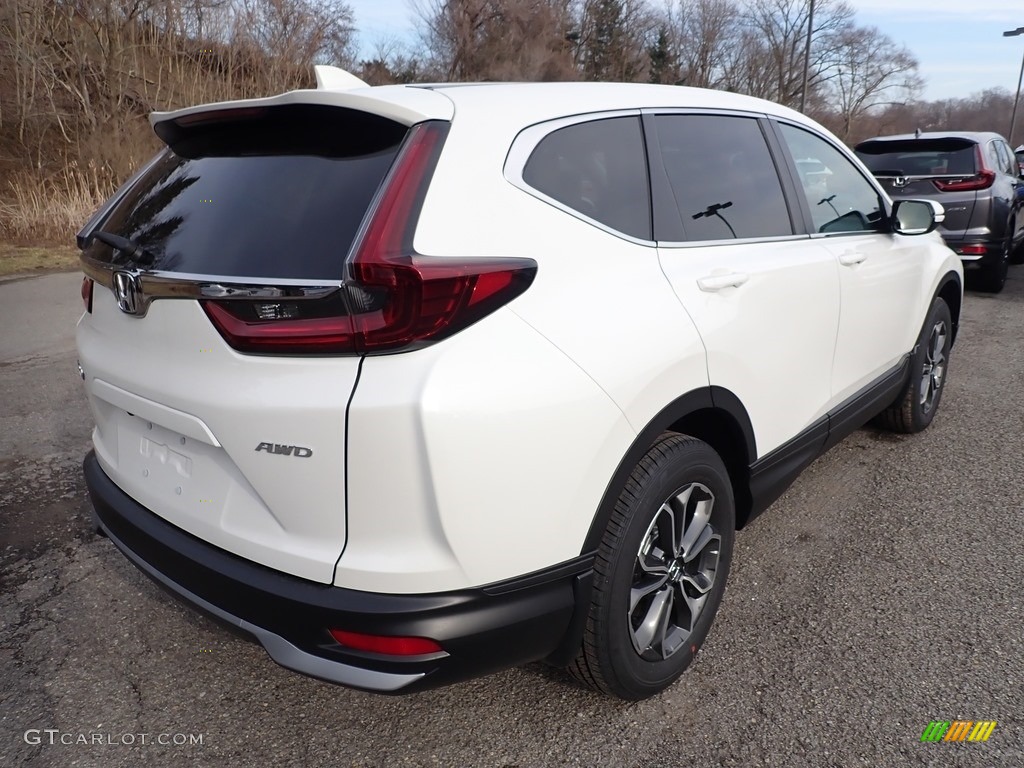 2021 CR-V EX-L AWD - Platinum White Pearl / Ivory photo #4