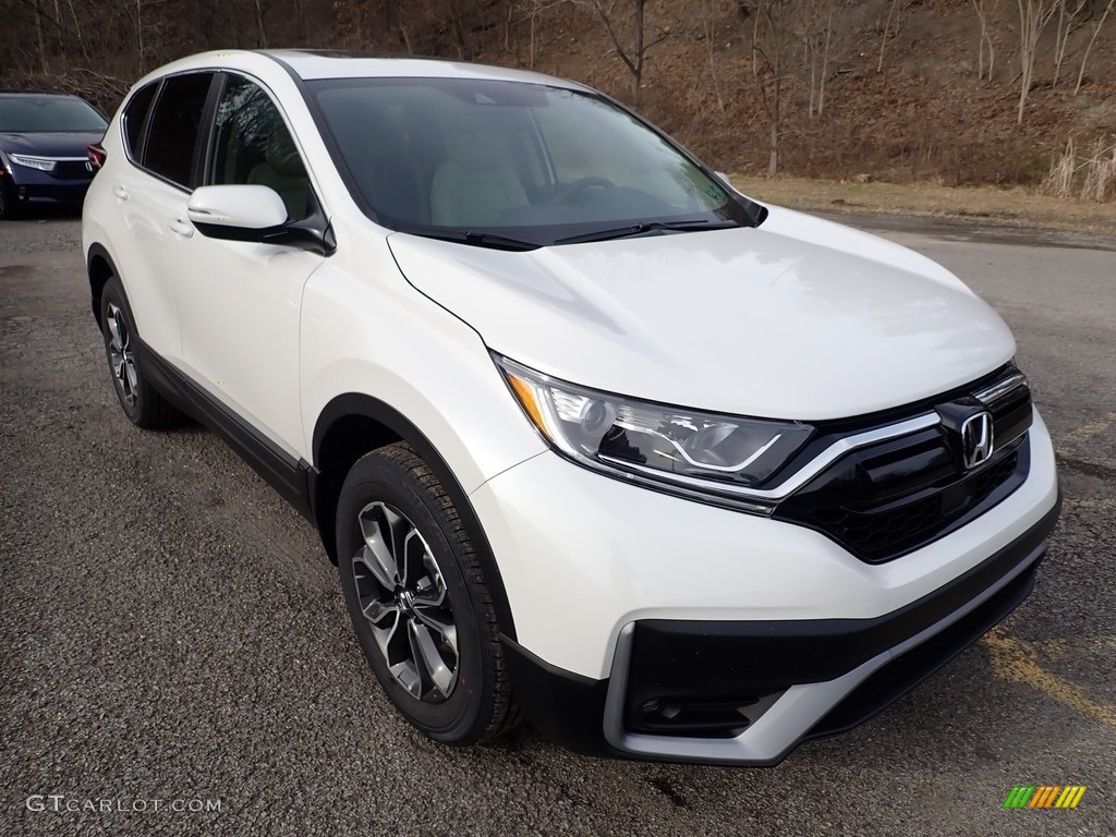 2021 CR-V EX-L AWD - Platinum White Pearl / Ivory photo #5