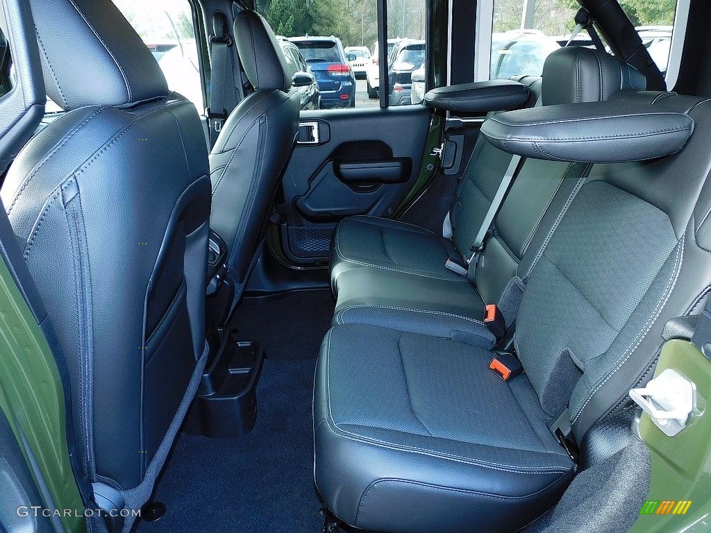 Black Interior 2021 Jeep Wrangler Unlimited Freedom Edition 4x4 Photo #140810408
