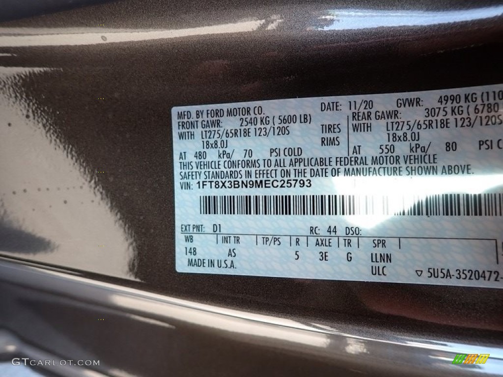 2021 F350 Super Duty XL SuperCab 4x4 - Stone Gray / Medium Earth Gray photo #14