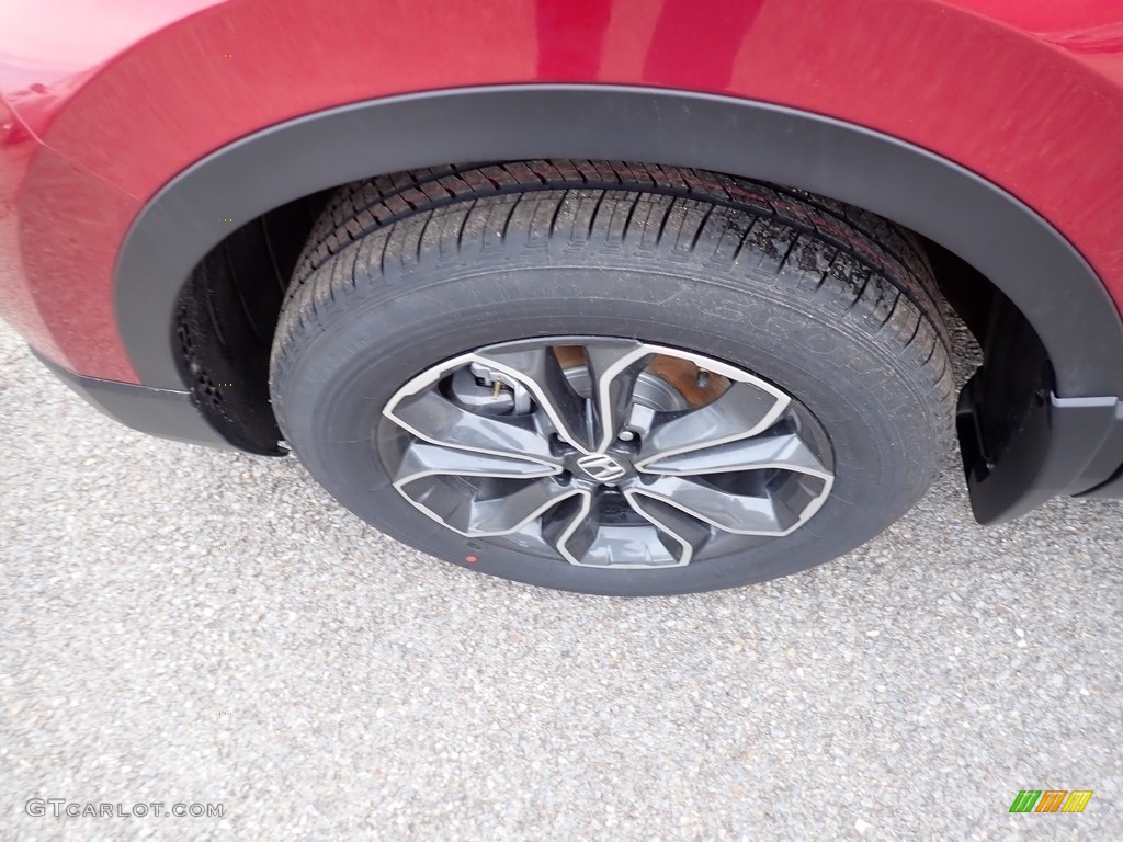 2021 CR-V EX AWD - Radiant Red Metallic / Gray photo #2